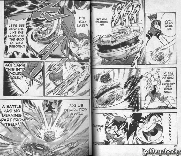 Bakuden Shoot Beyblade Chapter 11.1 9